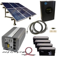 تجهیزات تولید برق خورشیدی استراکچر, میکرو اینورتر, باتری solar-center